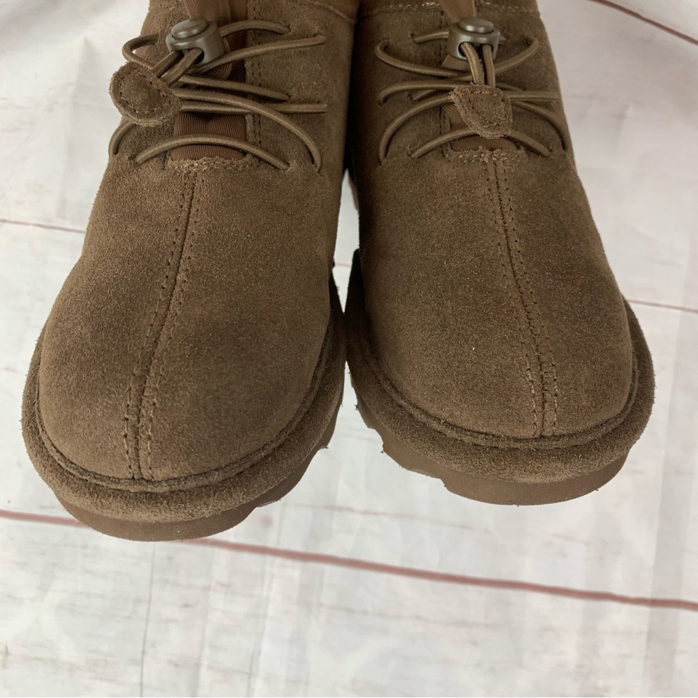 BEARPAW Phoenix Youth US1 Winter Boots wool kids boys shoes Shearling mocassins - Picture 14 of 16